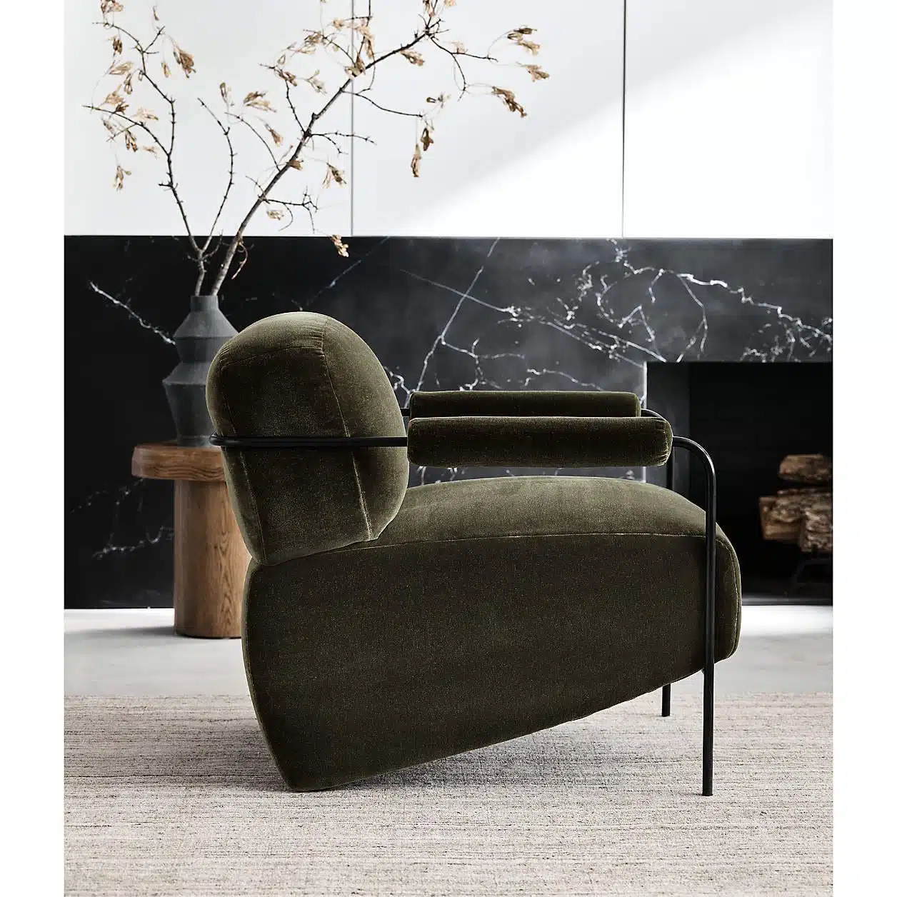 Karl Luxury Accent Chair - Image 2