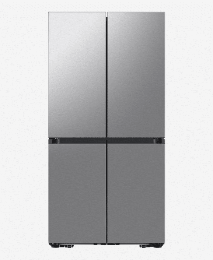 Bespoke 4-Door Flex™ Refrigerator with Beverage Center™, Dual Ice Maker, and FlexZone™.